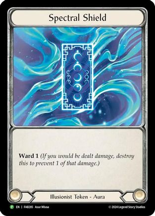 Spectral Shield - FAB285 (FAB285) - Flesh and Blood: Promo Cards Cold Foil