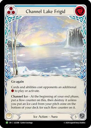 Channel Lake Frigid - LGS386 (LGS386) - Flesh and Blood: Promo Cards Cold Foil