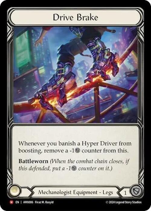 Drive Brake Rainbow Foil Armory Deck