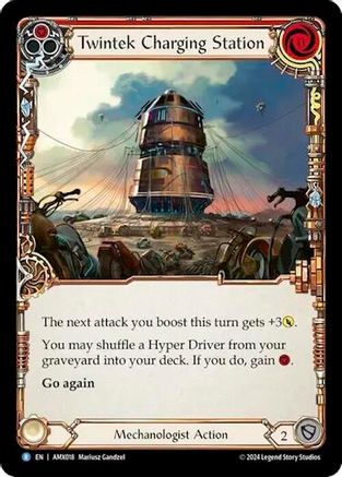 Twintek Charging Station (AMX018) - Armory Deck: Maxx Nitro Rainbow Foil