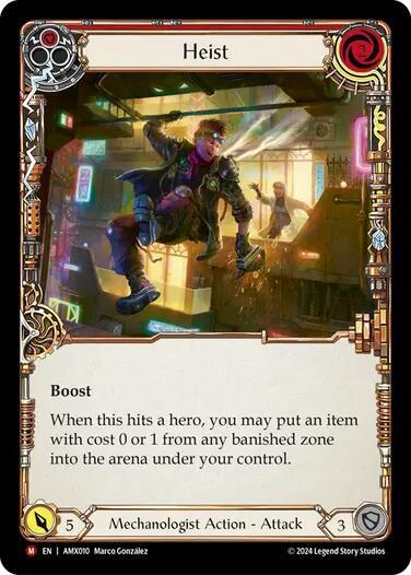 Heist Armory Deck Rainbow Foil