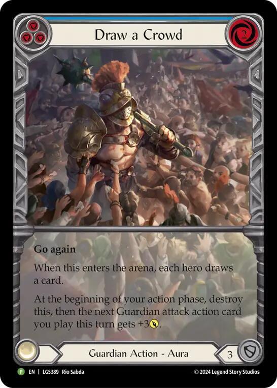 Draw a Crowd Rainbow Foil Promo