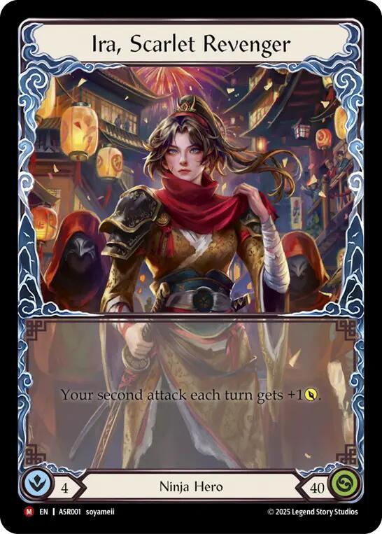 Ira, Scarlet Revenger Rainbow Foil Armory Deck