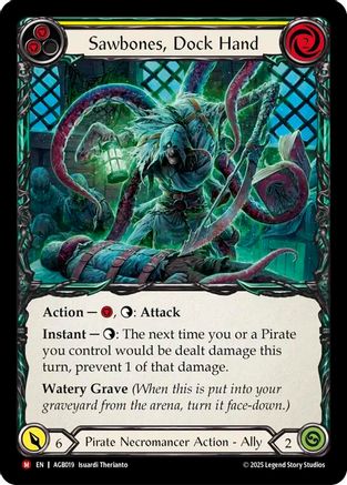 Sawbones, Dock Hand (AGB019) - Armory Deck: Gravy Bones
