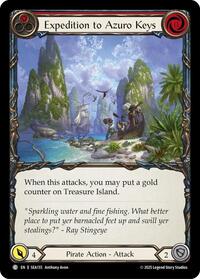 Expedition to Azuro Keys Rainbow Foil