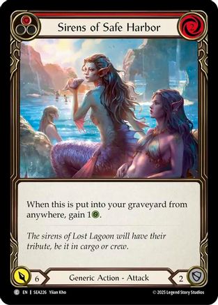 Sirens of Safe Harbor (Red) (SEA226) - High Seas