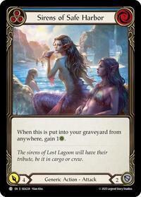 Sirens of Safe Harbor (Blue) Rainbow Foil