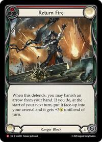 Return Fire Rainbow Foil