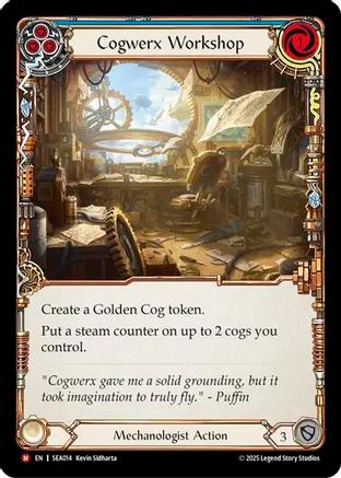 Cogwerx Workshop (SEA014) - High Seas