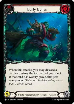Burly Bones (Red) (SEA065) - High Seas