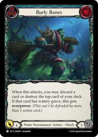Burly Bones (Blue) Rainbow Foil