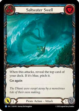 Saltwater Swell (Blue) (SEA143) - High Seas