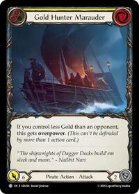 Gold Hunter Marauder Rainbow Foil