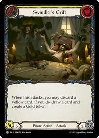 Swindler's Grift (Yellow) Rainbow Foil