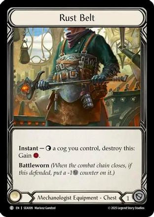 Rust Belt (Treasure) (SEA009) - High Seas Cold Foil