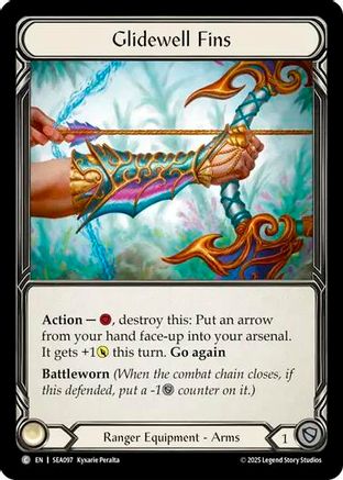 Glidewell Fins (Treasure) (SEA097) - High Seas Cold Foil
