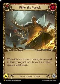 Pilfer the Wreck (Red) (Treasure) Cold Foil