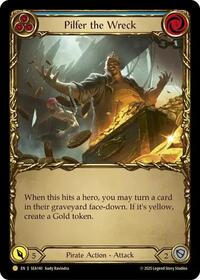 Pilfer the Wreck (Blue) (Treasure) Cold Foil