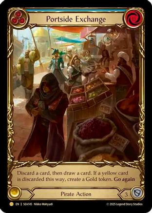Portside Exchange (Treasure) (SEA145) - High Seas Cold Foil