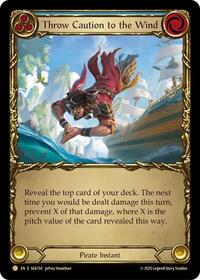 Throw Caution to the Wind (Treasure) Cold Foil