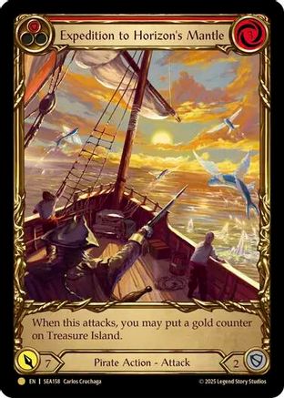 Expedition to Horizon's Mantle (Treasure) (SEA158) - High Seas Cold Foil