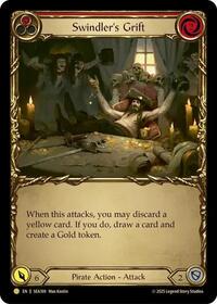 Swindler's Grift (Red) (Treasure) Cold Foil