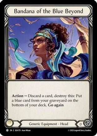 Bandana of the Blue Beyonds (Treasure) (SEA179) Cold Foil