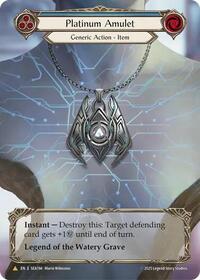 Platinum Amulet (Treasure) Cold Foil