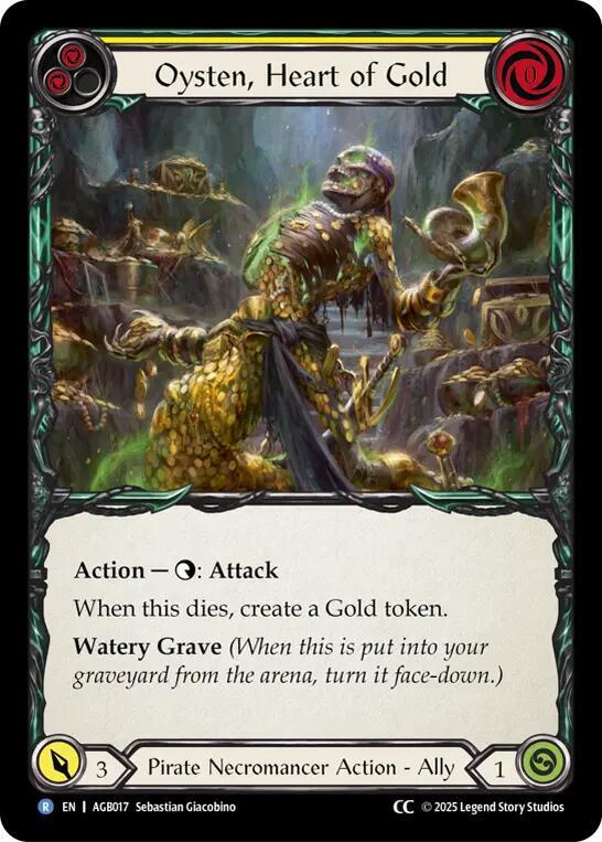 Oysten, Heart of Gold (CC Tag) Armory Deck