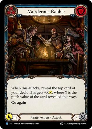 Murderous Rabble (CC Tag) (AGB023) - Armory Deck: Gravy Bones