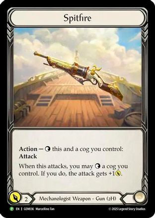 Spitfire (GEM036) - GEM Pack 2 Cold Foil