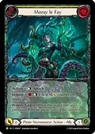 Moray le Fay (GEM047) - GEM Pack 2 Rainbow Foil