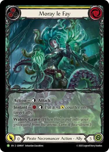 Moray le Fay Rainbow Foil