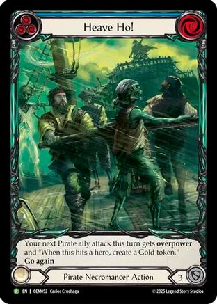 Heave Ho! (GEM052) - GEM Pack 2 Rainbow Foil