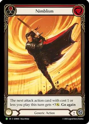 Nimblism (Red) (GEM065) - GEM Pack 2