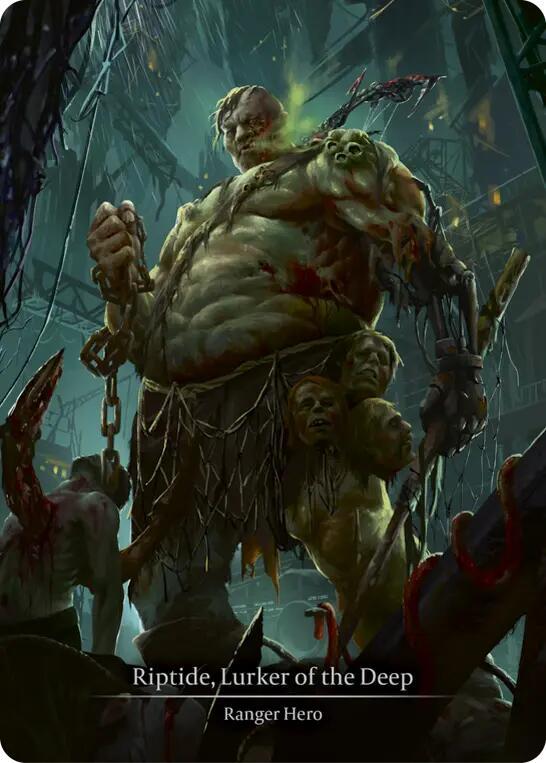 Riptide, Lurker of the Deep (Marvel) Cold Foil