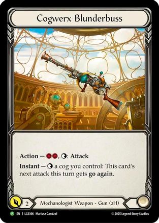 Cogwerx Blunderbuss (LGS396) (LGS396) - Flesh and Blood: Promo Cards Rainbow Foil