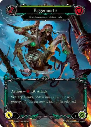 Riggermortis (Marvel) (SEA077) - High Seas Cold Foil