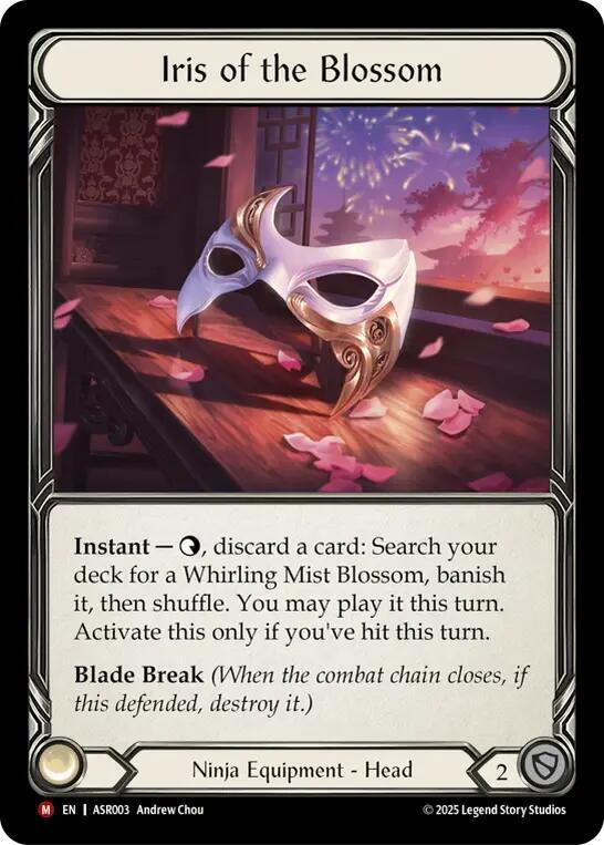 Iris of the Blossom Rainbow Foil Armory Deck