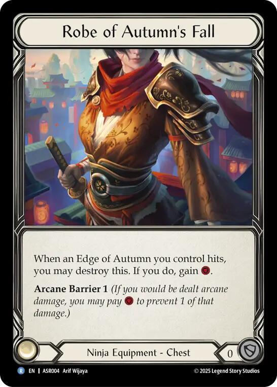 Robe of Autumn's Fall Rainbow Foil Armory Deck