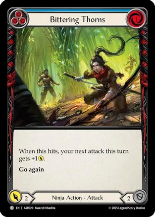 Bittering Thorns (Blue) (ASR020) - Armory Deck: Ira