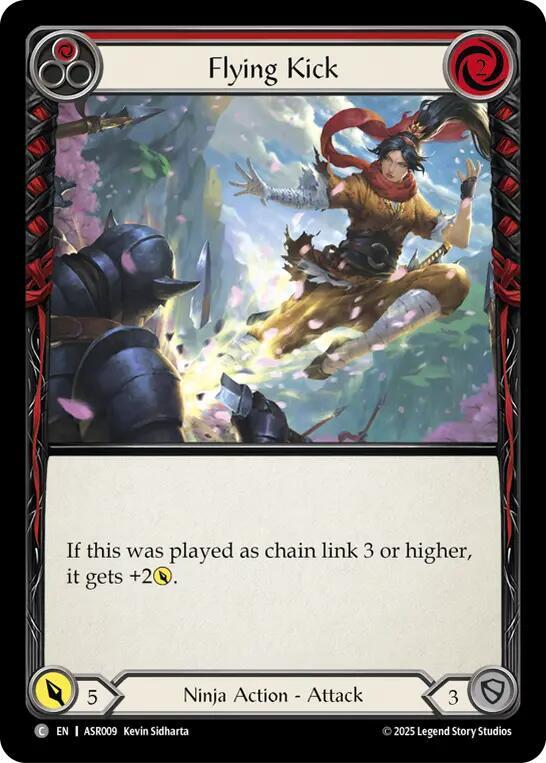 Flying Kick (Red) Armory Deck