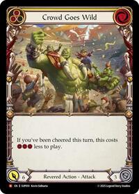 Crowd Goes Wild Rainbow Foil