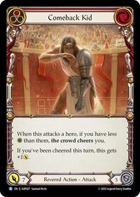 Comeback Kid (Red) Rainbow Foil