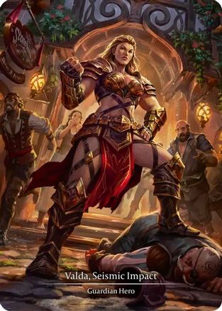 Valda, Seismic Impact (Marvel) (MPG001) - Mastery Pack Guardian Cold Foil