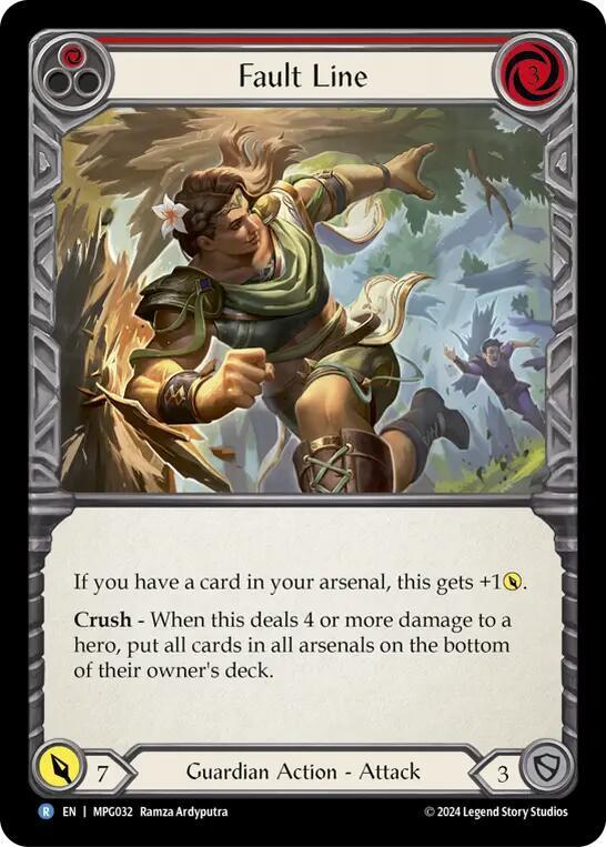 Fault Line Rainbow Foil