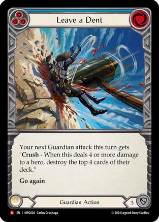 Leave a Dent (MPG020) - Mastery Pack Guardian Rainbow Foil