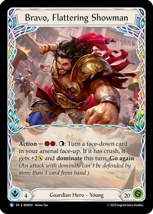 Bravo, Flattering Showman (BDD001) - Welcome Deck Bravo