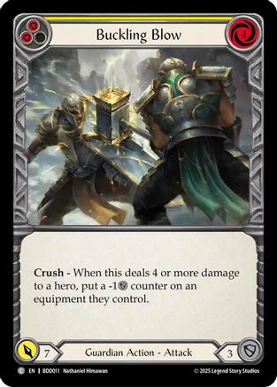 Buckling Blow (Yellow) (BDD011) - Welcome Deck Bravo