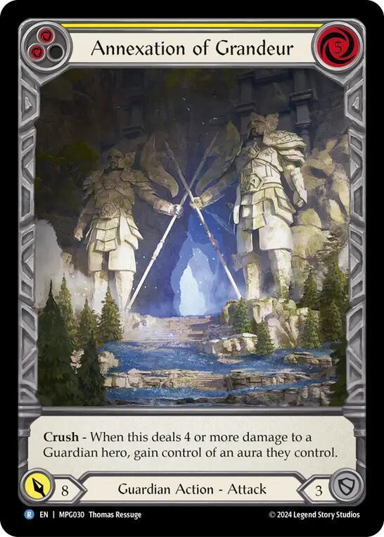 Annexation of Grandeur Rainbow Foil